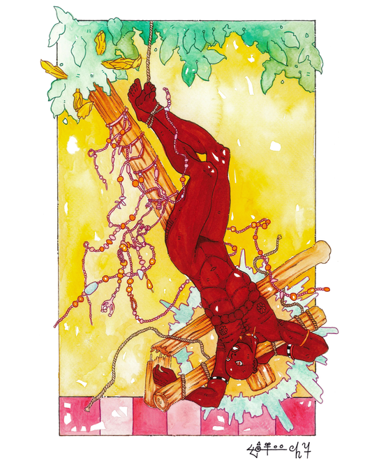 THE HANGED MAN PRINT