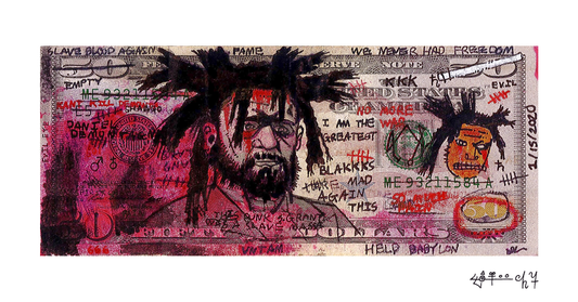 BLOOD MONEY PRINT